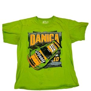 2014 Nascar Danica Patrick Double Sided All Over Print Shirt Large